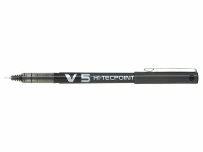 Hi-Tecpoint V5 - Liquid Ink Rollerball pen - Black - Fine Tip
